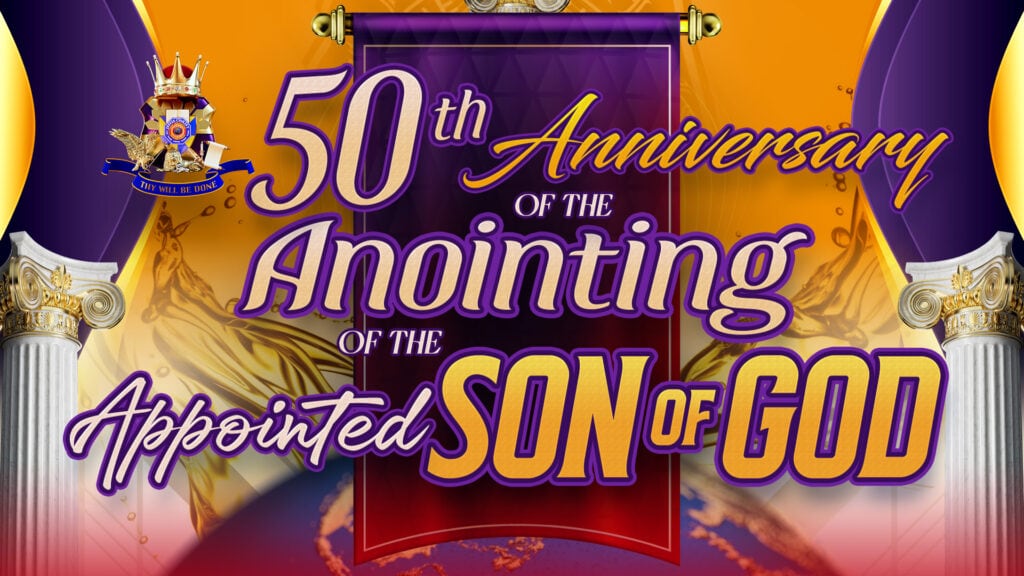 Happy 50th Anniversary of the Anointing of the Appointed Son of God, Pastor Apollo C. Quiboloy!